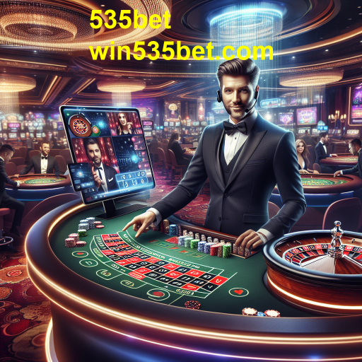 Experiência Imersiva no Cassino Ao Vivo do 535bet